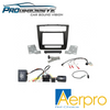 AERPRO BMW 1 SERIES (WITH AUTO CLIMATE CONTROL & MOST25 AMPLIFIED SYSTEM) 2 DIN BLACK INSTALL KIT