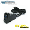 TOYOTA LARGE FACTORY FIT DUAL USB3.0 - 1M
