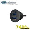 UNIVERSAL DUAL USB 3.0 FLUSH MOUNT ROUND