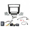 AERPRO BMW 1 SERIES (WITH AUTO CLIMATE CONTROL & MOST25 AMPLIFIED SYSTEM) 2 DIN BLACK INSTALL KIT