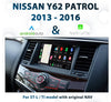 Nissan Patrol Y62 TI-L [2013-2016] - Apple CarPlay & Android Auto Integration