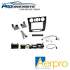 AERPRO BMW 1 SERIES (WITH MANUAL CLIMATE CONTROL) 2 DIN BLACK INSTALL KIT