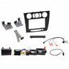 AERPRO BMW 1 SERIES (WITH MANUAL CLIMATE CONTROL) 2 DIN BLACK INSTALL KIT